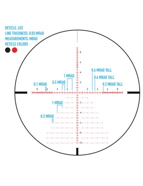 Citadel 3-18x50 LR2 Riflescope