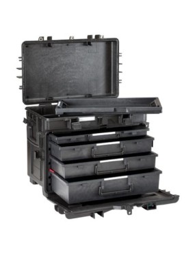 Explorer Cases 5140 Trolley Black with Empty Drawers 