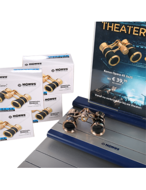 Theatre Binoculars Kit - Display with Top Card Including Theatre Binoculars 